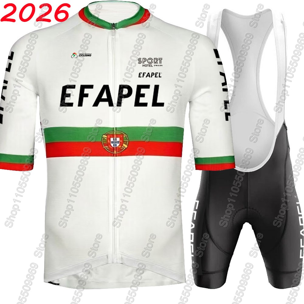 Mountain Biking Pants For Men - Portugal 2026 Efapel Team Cycling Jersey