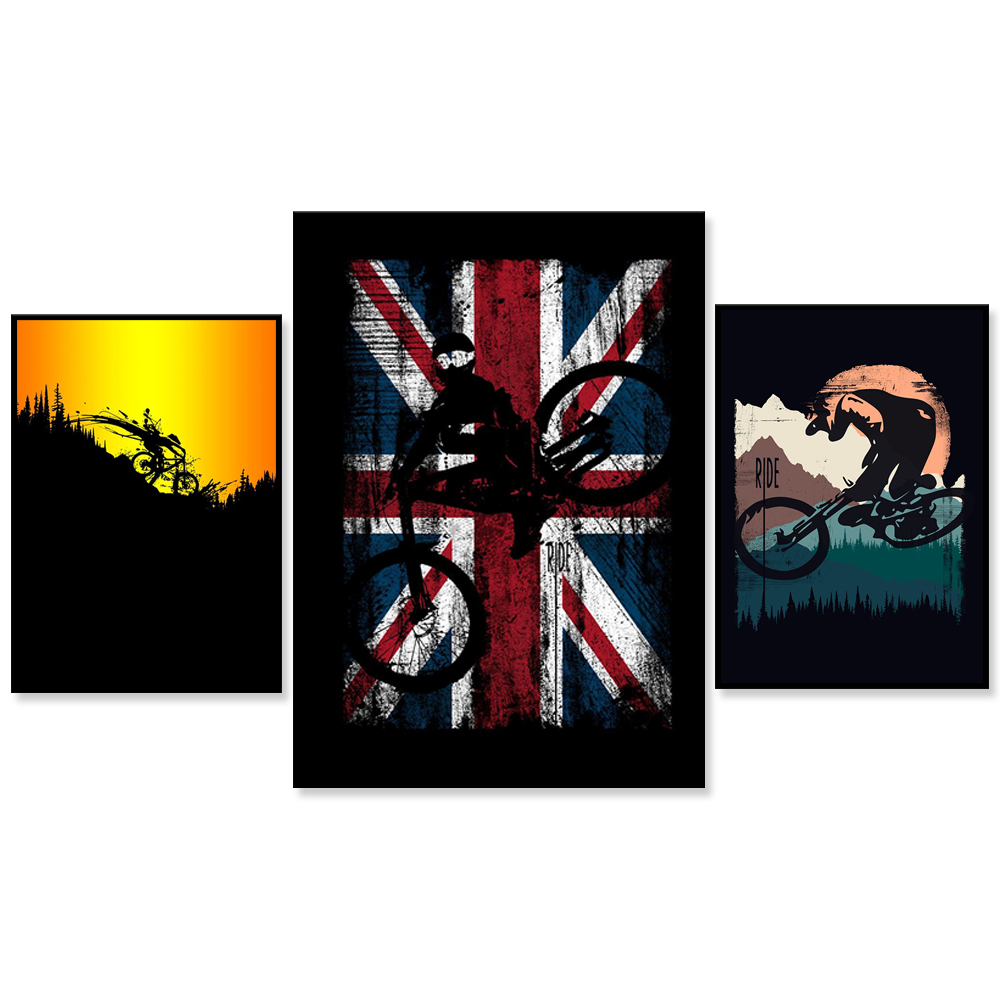 Mountain Bike Art Print ~ Gift - Mountain Biking York 评论和价格