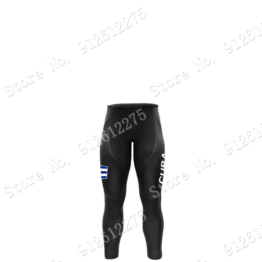 Cuba Cycling Jersey Set Cyclin - Mountain Biking Pants For Men 评论和价格