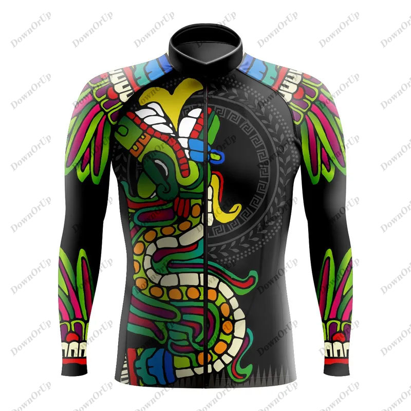 Mexico Aztec Men's Long Sleeve - Mountain Biking New Mexico 评论和价格