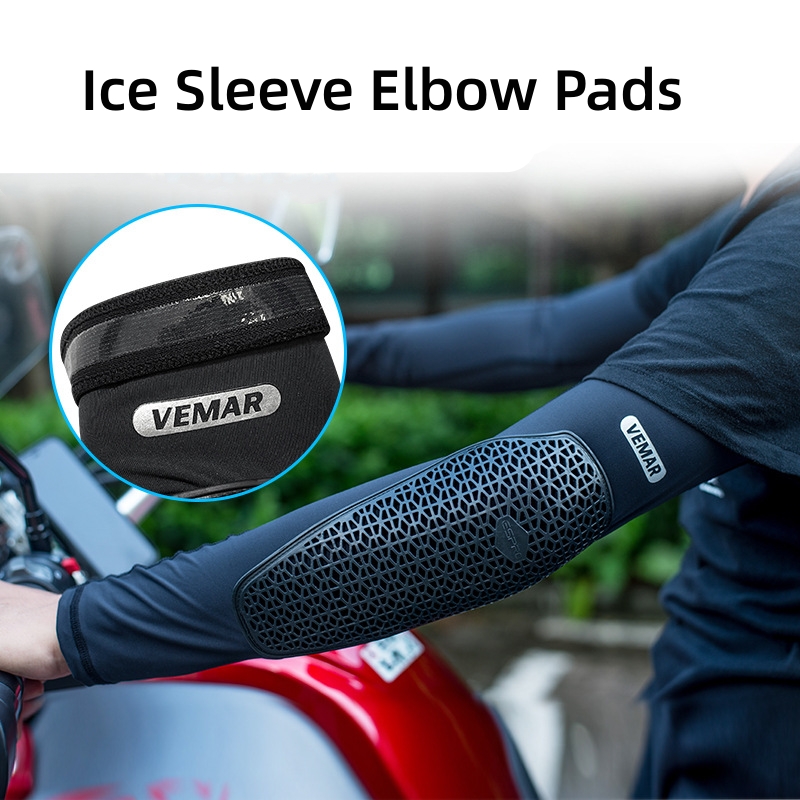 Breathable Ice Silk Summer Kne - Mountain Biking Elbow Pads 评论和价格