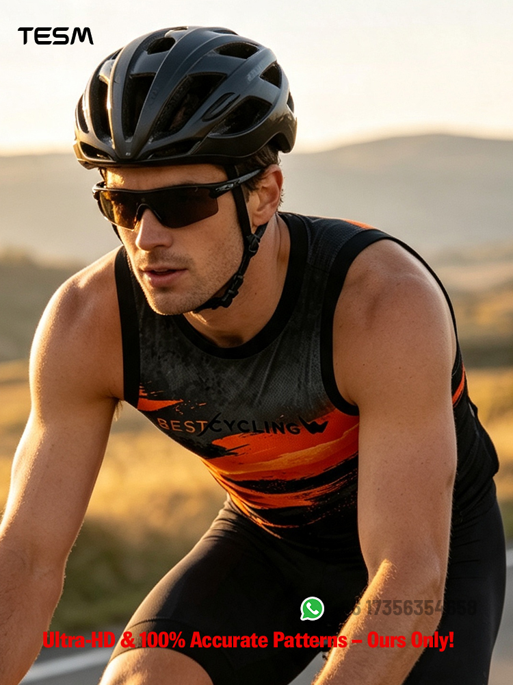 Kid Men Sleeveless Vest Breath - Mountain Biking Shirts 评论和价格