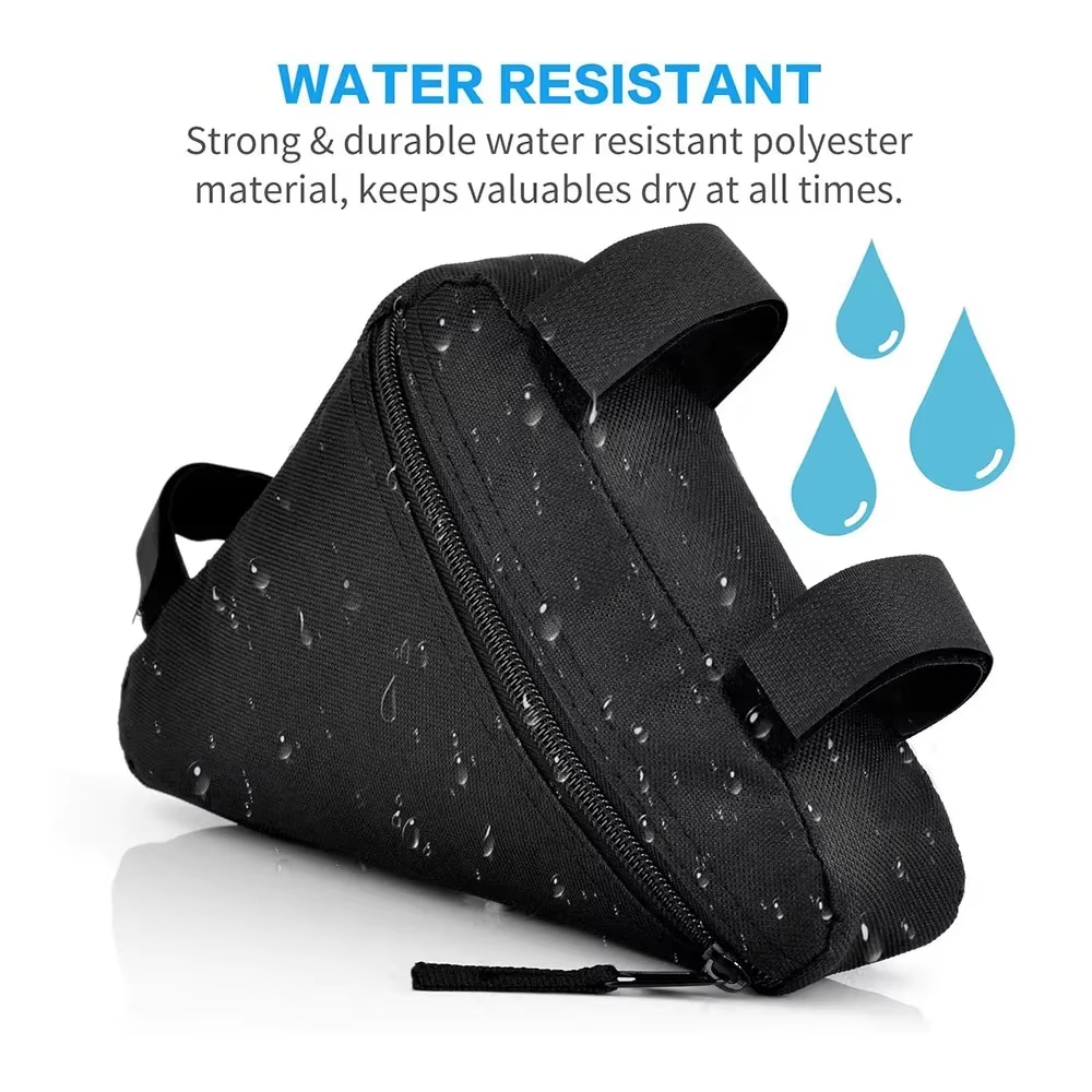 Mountain Bike Bag Triangle Bag - Mountain Biking Oxford 评论和价格
