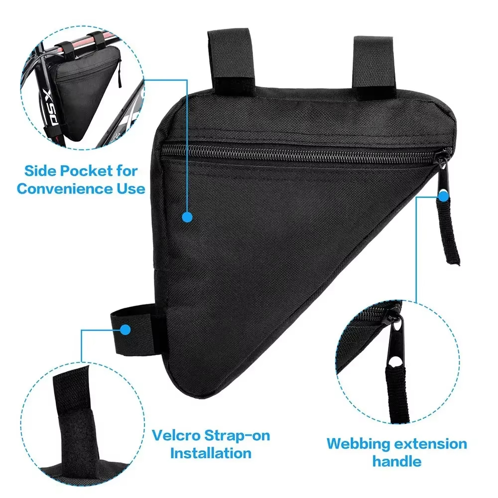 Mountain Bike Bag Triangle Bag - Mountain Biking Oxford 评论和价格