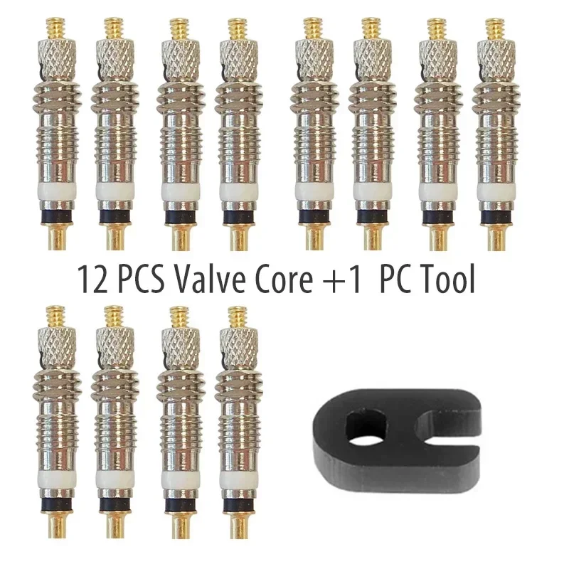 2/6/12pcs Bicycle Removable Pr - Tubeless Valve Core 评论和价格