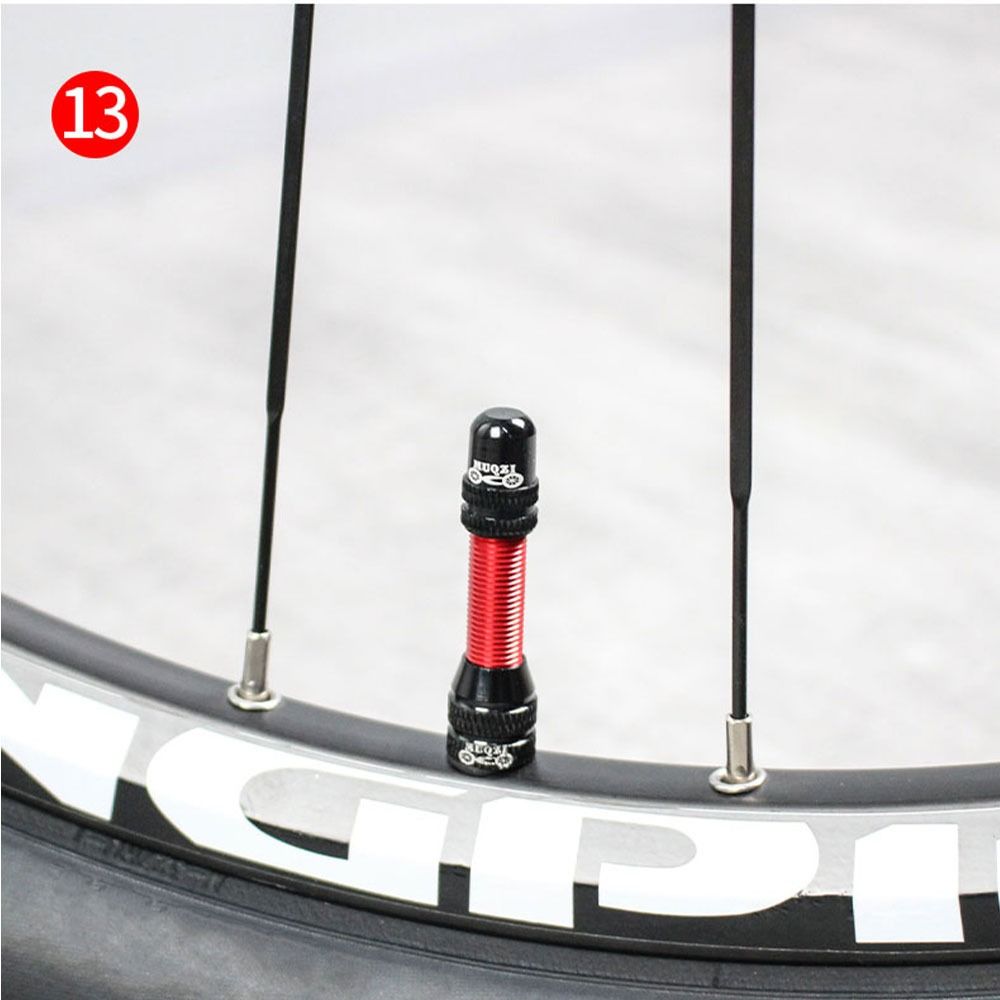 2PCS Durable 40/60mm Bike Schr - Tubeless Valve Core 评论和价格