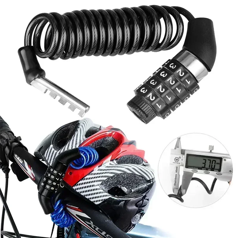 4-digit password anti-theft co - Mountain Biking Stuff 评论和价格