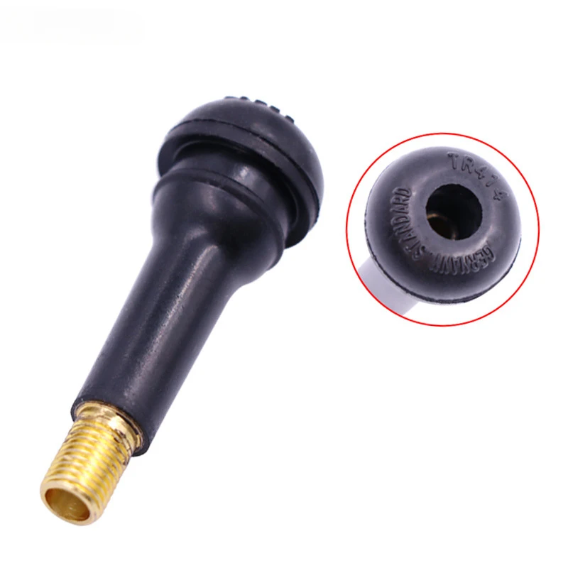 Black TR414 Tubeless Car Wheel - Tubeless Valve Core 评论和价格