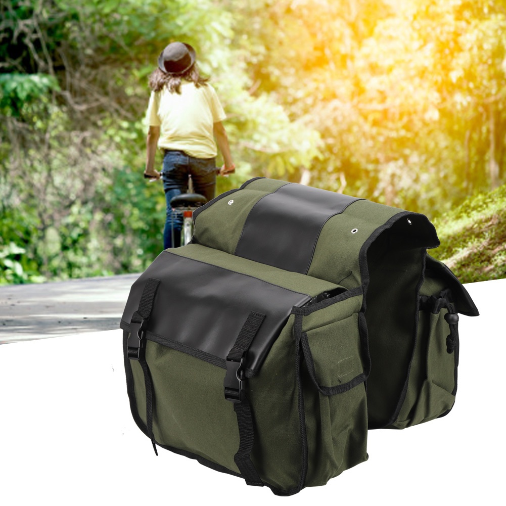 Bicycle Rear Seat Bag Pack Mou - Mountain Biking Oxford 评论和价格